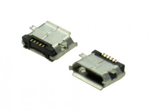 Gniazdo micro USB B poziome 233-0-1-0 smd