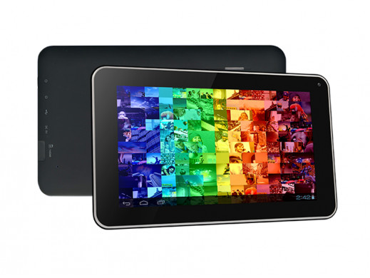 Tablet 7" OV-Newbase3 z etui Overmax czarny