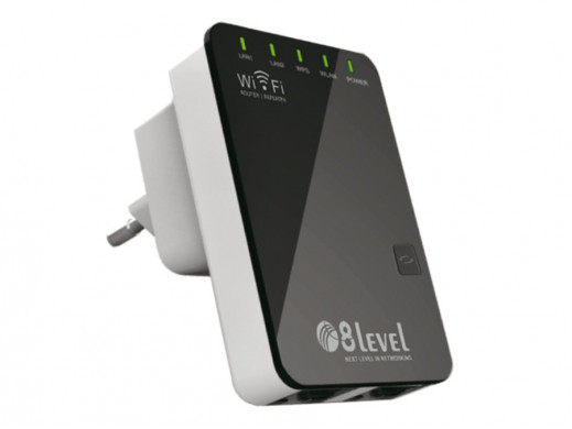 Repeater WiFi 300Mbps WRP-300 8level