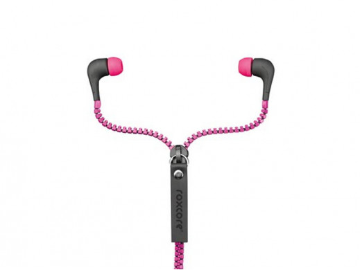 Słuchawki douszne ROX301 Roxcore różowe