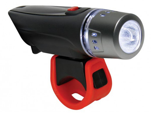Mocna lampa rowerowa przednia LED 0,5W