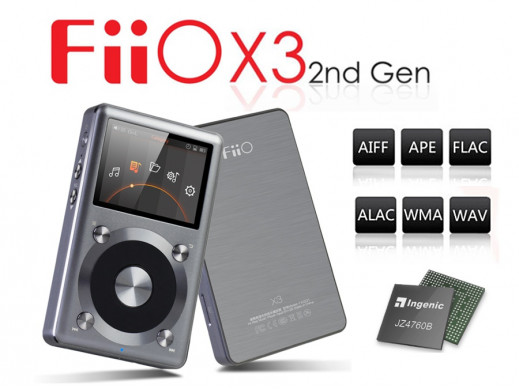 Odtwarzacz MP3 2,0" TFT 2 generacja X3k FiiO