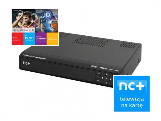 Usługa nc+ telewizja na kartę 5800sx  REC 1 miesiąc