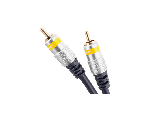 Przewód, kabel 1x1 cinch wtyk-wtyk 10m RKD100 coaxial Vitalco