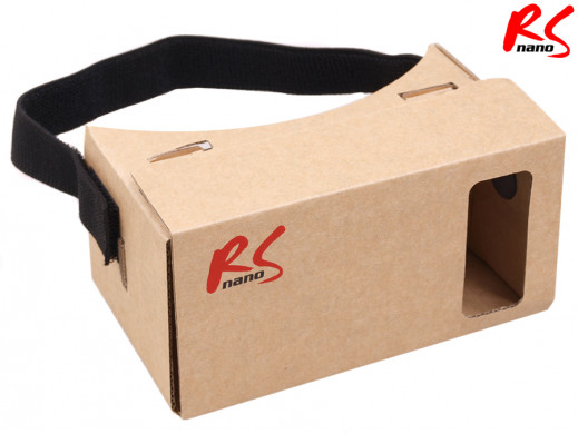 Okulary cardboard 3D Google Nano RS500
dla smartfonów 4 - 5,5"