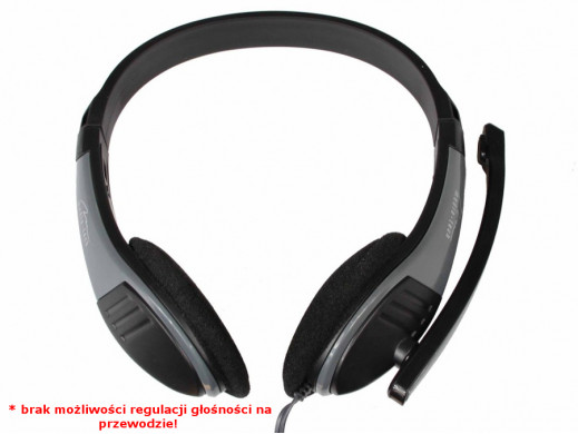 Słuchawki z mikrofonem MT3562 Media-Tech