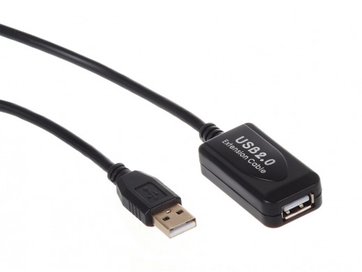 Przedłużacz kabel USB 2.0 Maclean, aktywny, 10m, MCTV-757