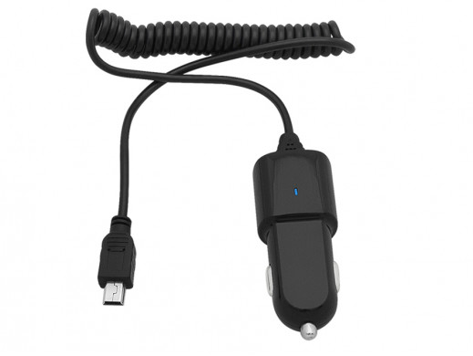 Ładowarka samochodowa USB wtyk mini USB 5V 2100mA Blow