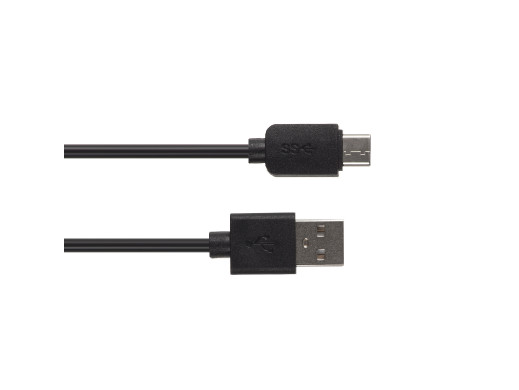 Kabel USB Maclean, TYP C-USB A-USB C, AM- AC, B Type-C, 1m, MCTV-831