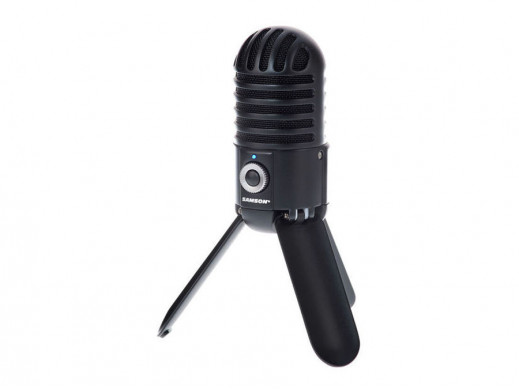 Mikrofon pojemnościowy USB Samson Meteor Black