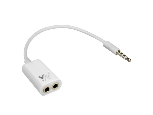 Kabel rozdzielacz adapter Maclean, minijack / AUX, 3,5mm, MCTV-580