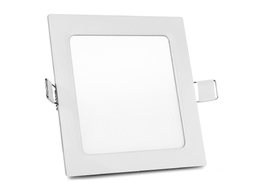 Panel LED sufitowy podtynkowy slim 12W Warm white 2800-3200K Led4U LD154W  170*170*H20mm