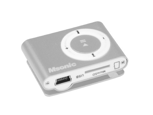 Odtwarzacz MP3 Msonic MM3610A srebrny
