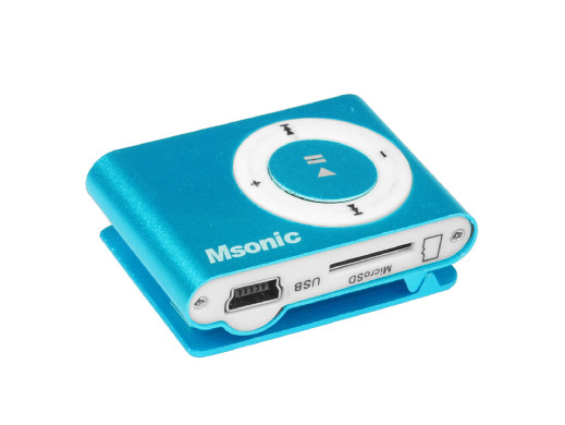 Odtwarzacz MP3 Msonic MM3610B niebieski