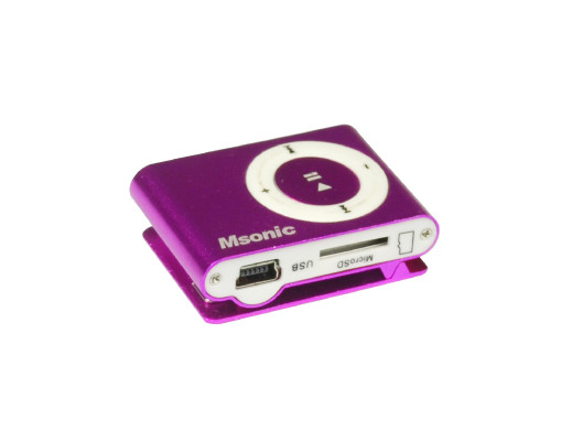 Odtwarzacz MP3 Msonic MM3610P różowy