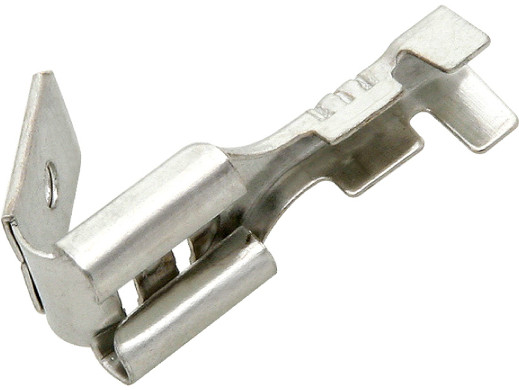 Konektor 6,3mm żeński z odczepem męskim