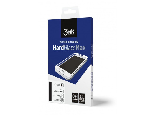 Szkło hart. 9H 3MK HardGlassMax Apple iPhone6 4.7" Black