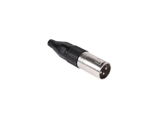 Wtyk mikrofonowy XLR 3pin męski na kabel