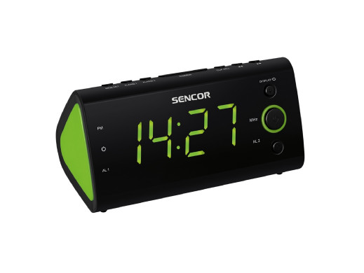 Radiobudzik Sencor SRC170 zielony