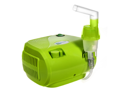 Inhalator BR-CN116B Omnibus zielony + zielona torba