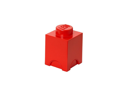 Pojemnik Lego Storage Brick 1 czerwony 1,2L