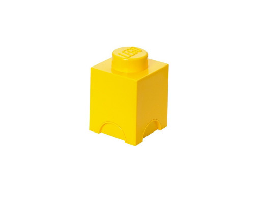 Pojemnik Lego Storage Brick 1 żółty 1,2L