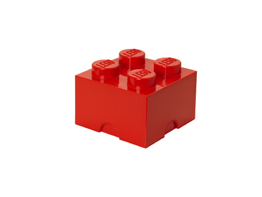 Pojemnik Lego Storage Brick 4 czerwony 5,7L