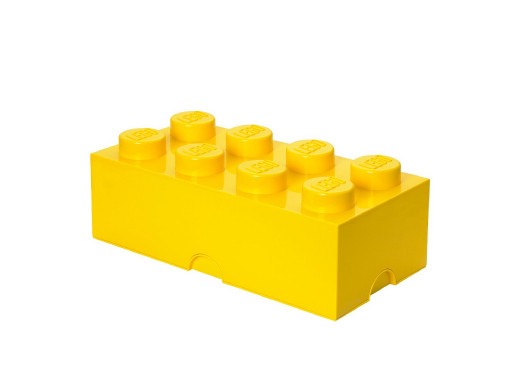 Pojemnik Lego Storage Brick 8 żółty 12,1L