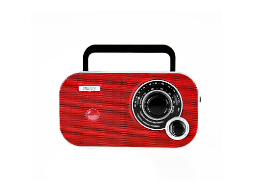 Radio przenośne FM CR1140 Camry czerwony