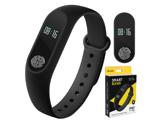 Opaska Fitness Tracker Smartband Bluetooth Puls Promedix PR-450