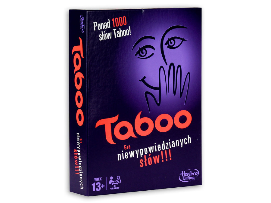 Gra Taboo Hasbro A4626 PL | centrumelektroniki.pl