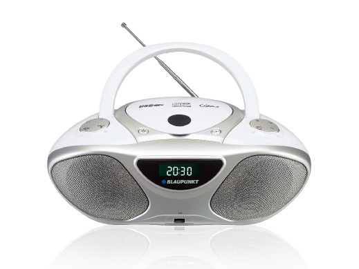 Radio Boombox BB14WH CD MP3 USB Blaupunkt biały