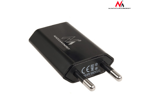 Ładowarka USB uniwersalna black, input: 100-240V output: 5V-1A MCE734N opakowanie foliowe