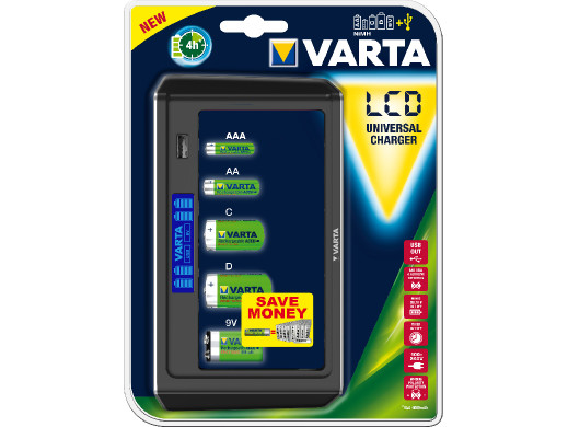 Ładowarka Varta LCD Universal Charger 57678