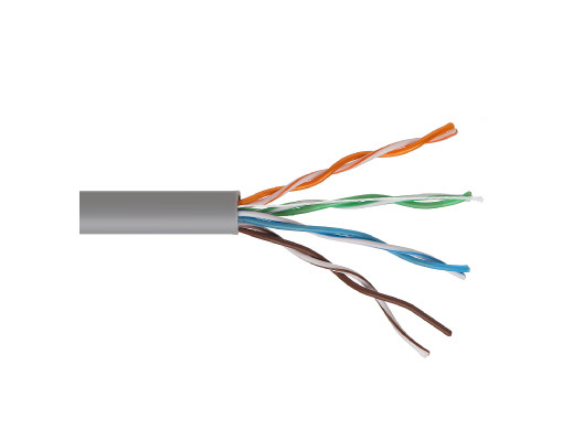 Kabel skrętka Maclean, UTP, RJ45, Cat 5e, CCA, 4*2*50, 50m, MCTV-578