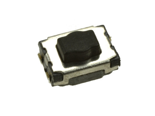 Mikroswitch poziomy prostokąt 3,7x6,1mm H-2,5 4 pin