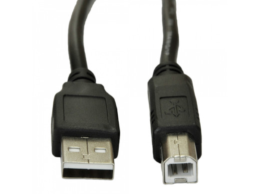 Przewód USB 2.0 wtyk A wtyk B 3m AK-USB-12 z filtrem drukarka Akyga