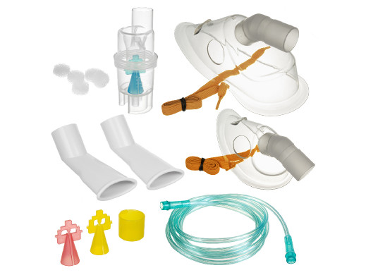 Uniwersalny zestaw wielokrotnego użytku do inhalatorów