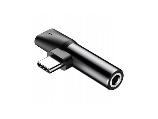 Adapter USB-C na mini jack 3.5 plus USB-C BASEUS