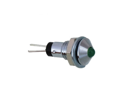 Kontrolka LED 3mm L-922S zielona metal