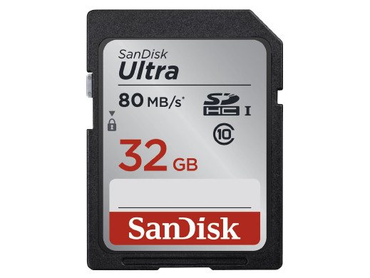 Karta SD Sandisk Ultra 32Gb 80MB/s