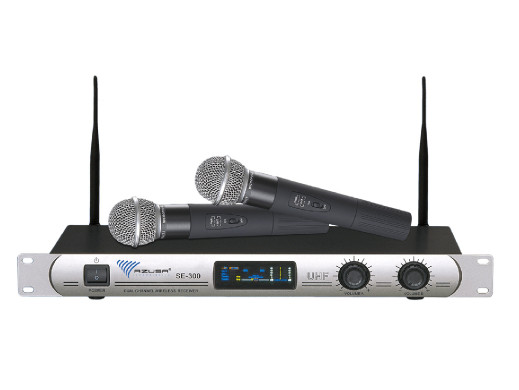 Mikrofon bezprzewodowy UHF SE-300 2 kanały Azusa