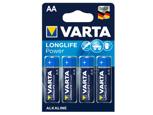 4x baterie alkaliczne R-06 AA Longlife Power Varta