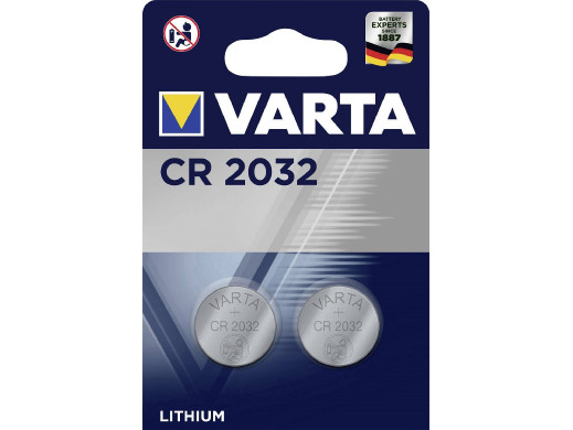 2x baterie litowe Varta CR 2032