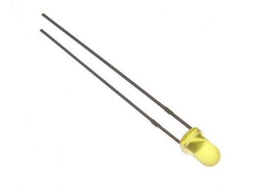 Dioda LED 3mm żółta