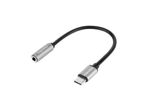 Adapter wtyk USB typu-C - gniazdo jack 3.5 stereo Kruger Matz