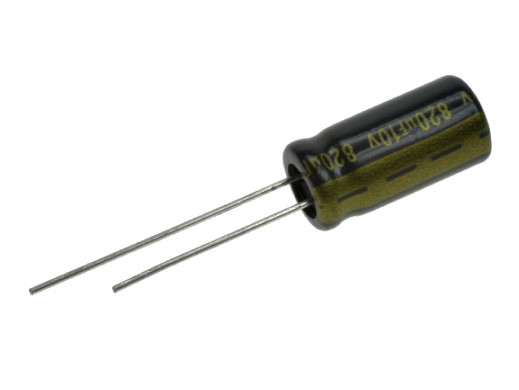 Kondensator elektrolityczny 820uF 10V 105c