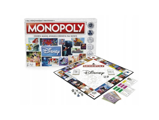 Gra planszowa Hasbro Monopoly Disney PL C2116