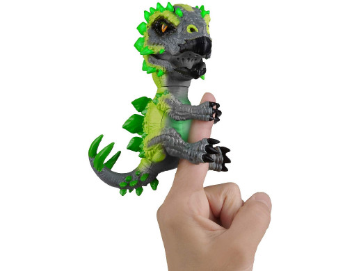 Zabawka interaktywna Fingerlings Untamed Radioactive Stegosaurus