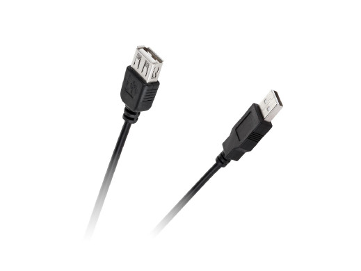 kabel USB typ A wtyk - gniazdo 0,8m